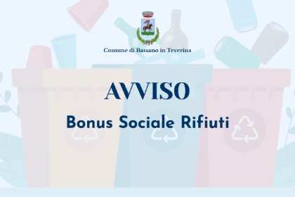 BONUS SOCIALE RIFIUTI 